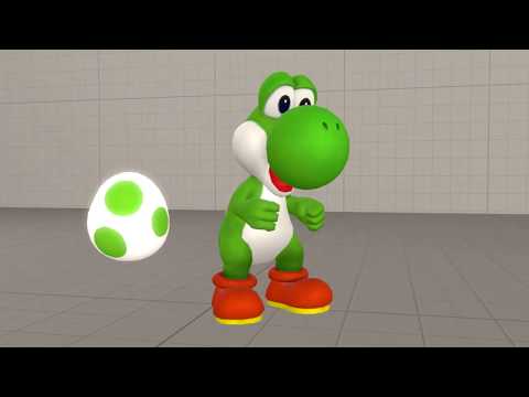 Smash Bros. Endgame Behind The Scenes: 05 - Yoshi Background Set