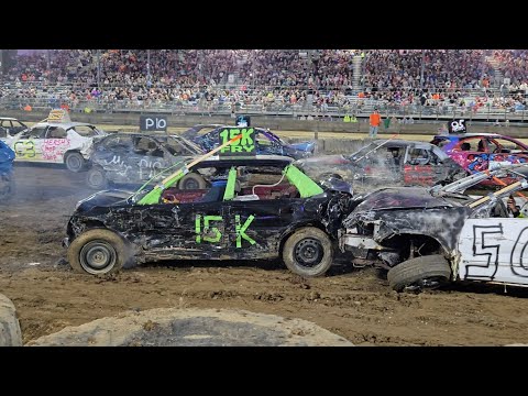 Thumbnail for Demolition Derby Heat Windshield Wire - Medina County Fair 2025 - Epic Driver Showdown. #demoderby by Toyota, Honda Accord, Volkswagen, Toyota Camry, Ford Focus, Toyota Corolla, Car, Toyota Previa, Van, Honda Civic