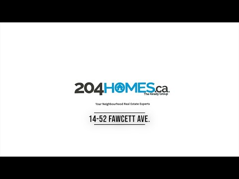 14-52 Fawcett Ave - 204Homes.ca - RE/MAX One Group