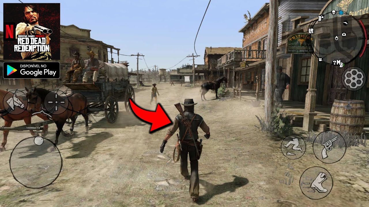 BOMBA! RED DEAD REDEMPTION MOBILE OFICIAL para Android e IOS