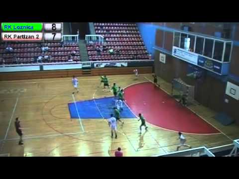 17.05.2015. RK Loznica - RK Partizan 2 - 1. poluvreme
