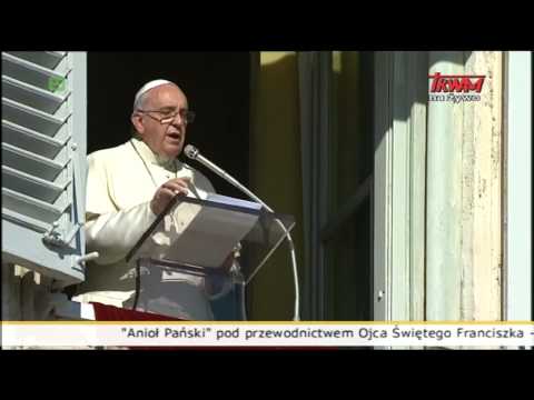 Papież Franciszek: Angelus - 09.11.2014 | TV Trwam