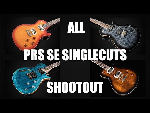 4 PRS SE Singlecut Shootout : 245 vs Tremonti vs Myers vs SC 594 - NO TALKING