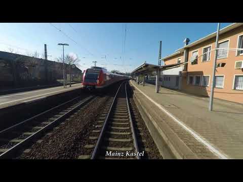 Cabinerit, Führerstandmitfahrt: Mainz bischofsheim - Oberlahnstein