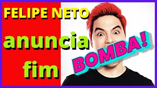 FELIPE NETO anuncia fim de RELACIONAMENTO com BRUNA GOMES
