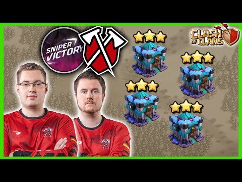 Tribe Showcase Their Class! Tribe Gaming vs Sniper Victory! TH13 5v5 War (Clash of Clans)