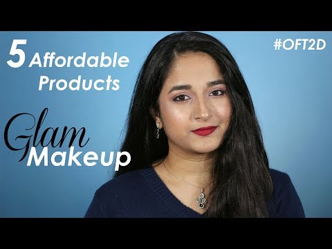5 Products Under- Rs-500 #Maybelline | Wedding Guest Makeup #OFT2D Video