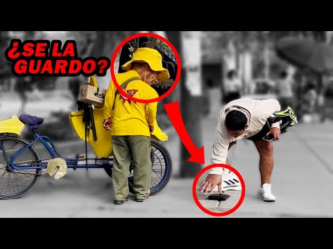 DEJO CAER MI BILLETERA CON S/500 Y PASA ESTO! (Experimento Social) l Gato loco