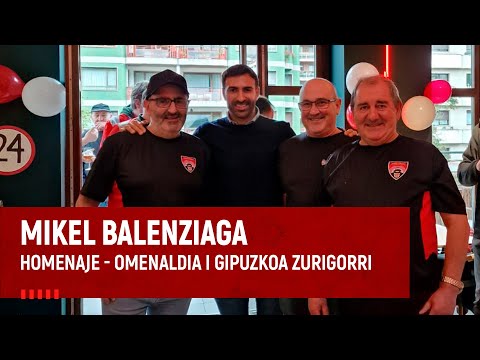 Imagen de portada del video Gipuzkoa Zurigorrik Balenziaga omendu du