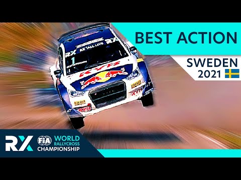 世界ラリークロス 第2戦スウェーデン（ホーリエス）2021年 RXクラスのハイライト動画