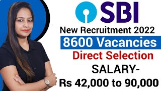 SBI New Recruitment 2022 job| SBI Vacancy 2022|SBI Bharti 2022|Govt Jobs March 2022|SBI Vacancy