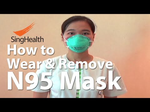 N95 3m mask: how to wear & remove