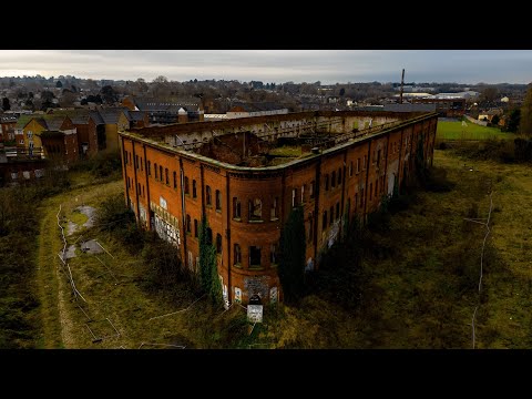 Abandoned GNR Warehouse Drone Footage
