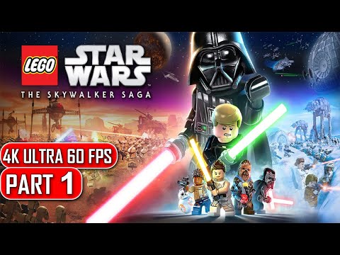 LEGO Star Wars The Skywalker Saga - Gameplay Walkthrough Part 1 - 4K No Commentary