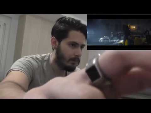 Greek reacts to German rap | SPONGEBOZZ - STURMMASKE AUF [REMIX]