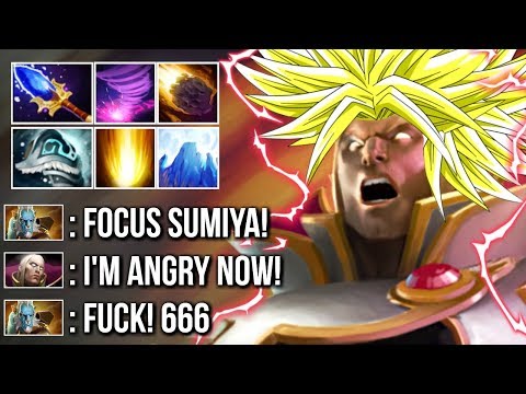 SumiYa Showing Who is The True Invoker God vs Phantom Cancer Epic Combo Comeback WTF Dota 2