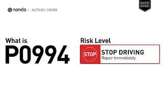 OBD Code p0994 Guide to Repair