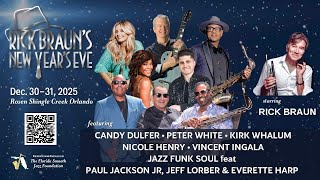 Rick Braun's NYE 12/31/25 opens with Nicole Henry