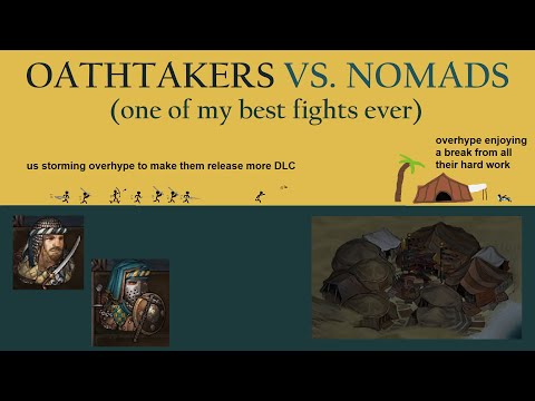 New Oathtakers Origin vs. Named Item Nomad Camp - Battle Brothers Of Flesh and Faith DLC
