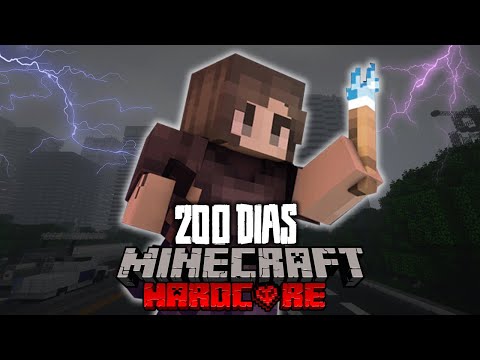 EU SOBREVIVI 200 DIAS EM UM APOCALIPSE ZOMBIE NO MINECRAFT HARDCORE #11 - UM NOVO COMEÇO