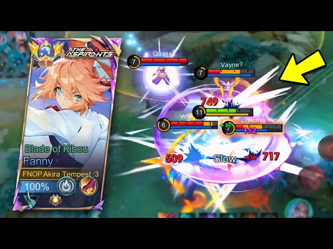 HYPER CARRY AGGRESSIVE FANNY NO EDIT CHALLENGE! -MLBB