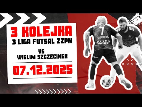 SKRÓTY #3 KOLEJKA VS WIELIM SZCZECINEK | 3LIGA FUTSAL ZZPN | 07.12.2025 |