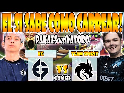 EG VS TEAM SPIRIT BO2[GAME 2]PAKAZS, WISPER, MATTHEW VS YATORO, LARL - DREAMLEAGUE SEASON 20 -DOTA 2