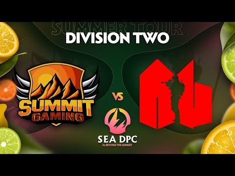 Summit vs Army Geniuses Game 2 - DPC SEA Div 2 Summer Tour w/ Xyclopz & GoDz