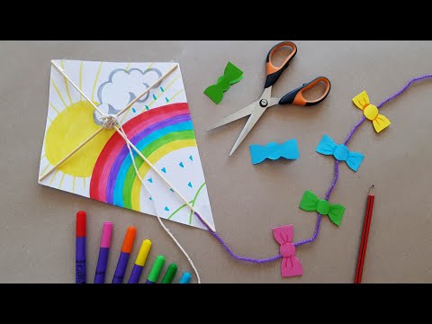 Kite Making for Kids Tutorial