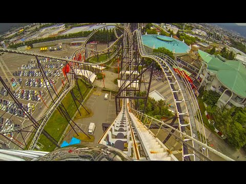 Video: Fujiyama - The King of Roller Coasters! Front Seat POV - Fuji-Q Highland Japan