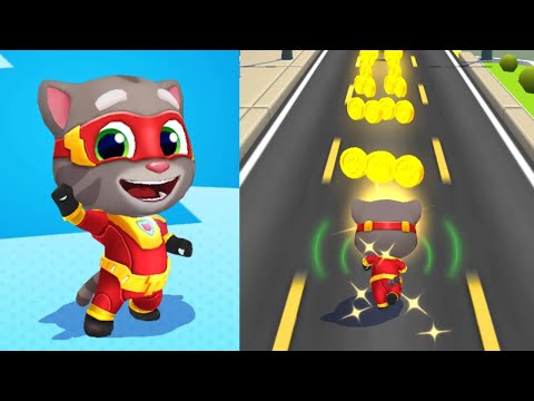 Talking Tom Hero Dash Gameplay (by Outfit7 Limited) | Android, iOS - YouTube