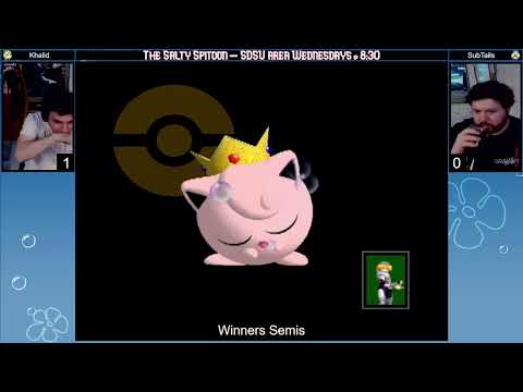 Salty Spitoon Melee #15 Winners Semis - Khalid (puff) vs SubTails (sheik)