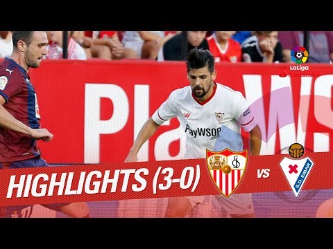Highlights Sevilla FC vs SD Eibar (3-0)