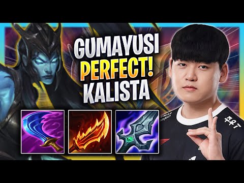 GUMAYUSI PERFECT GAME WITH KALISTA! - T1 Gumayusi Plays Kalista ADC vs Jinx! | Bootcamp 2023