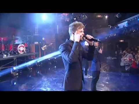 The Wanted - Warzone Live On Letterman (HD)