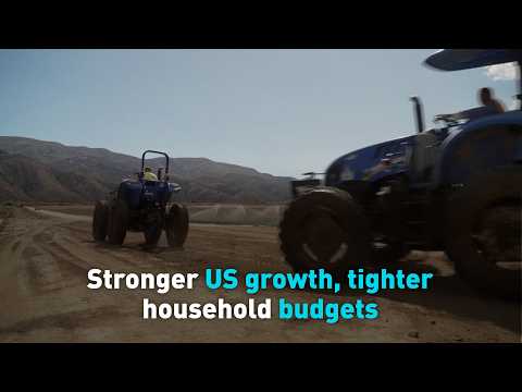 US growth, tighter household budgets