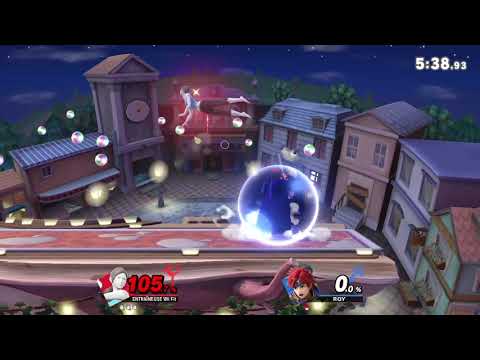 LPUS2E4 - Kuracow (Wii fit Trainer) Vs TonyClackos ( Roy) - Winner final - Game 3