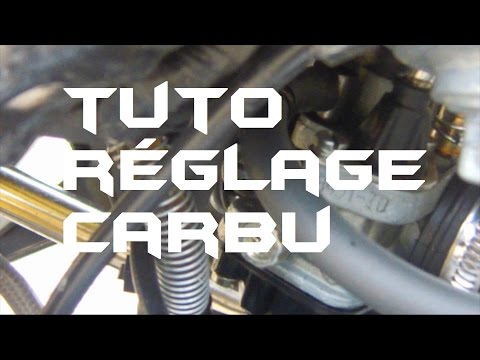 comment regler carbu tzr 50