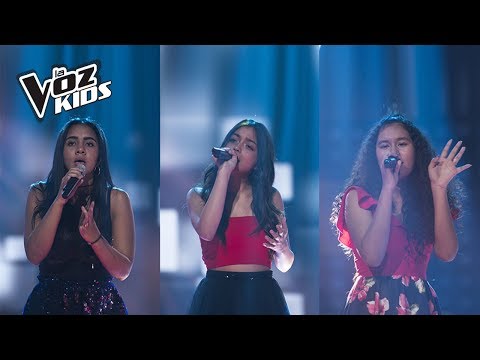 Diana K, Camicajiao y Natalia cantan Pero me Acuerdo de Ti - Batallas | La Voz Kids Colombia 2018