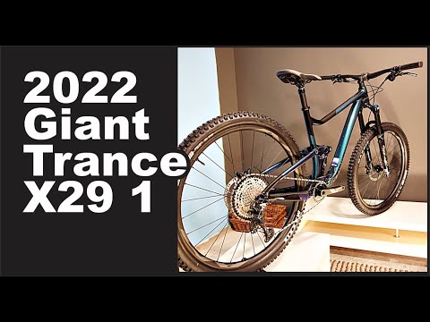 2022 Giant Trance X29 1 The specifications, details, geometry and suitability of this Mountain Bike