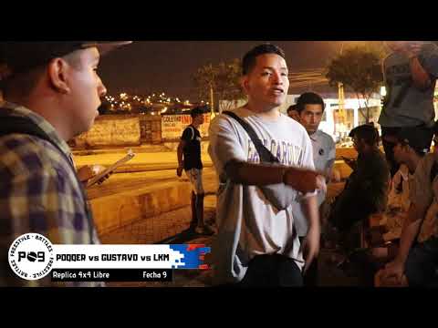 🔥 POQQER vs GUSTAVO vs LKM - Octavos - Colectivo P09 - Fecha 9 🎙️🔥