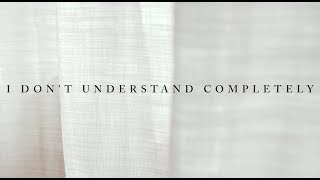 I Don&#39;t Understand Completely - original song by tori romo