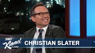 Christian Slater on New Baby, Rami Malek & Mr. Robot Ending video
