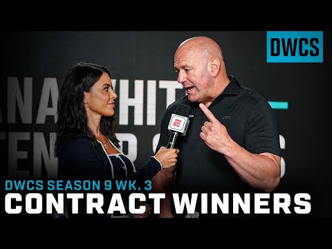 Dana White Announces UFC Contract Winners | DWCS - Season 9, Week 3