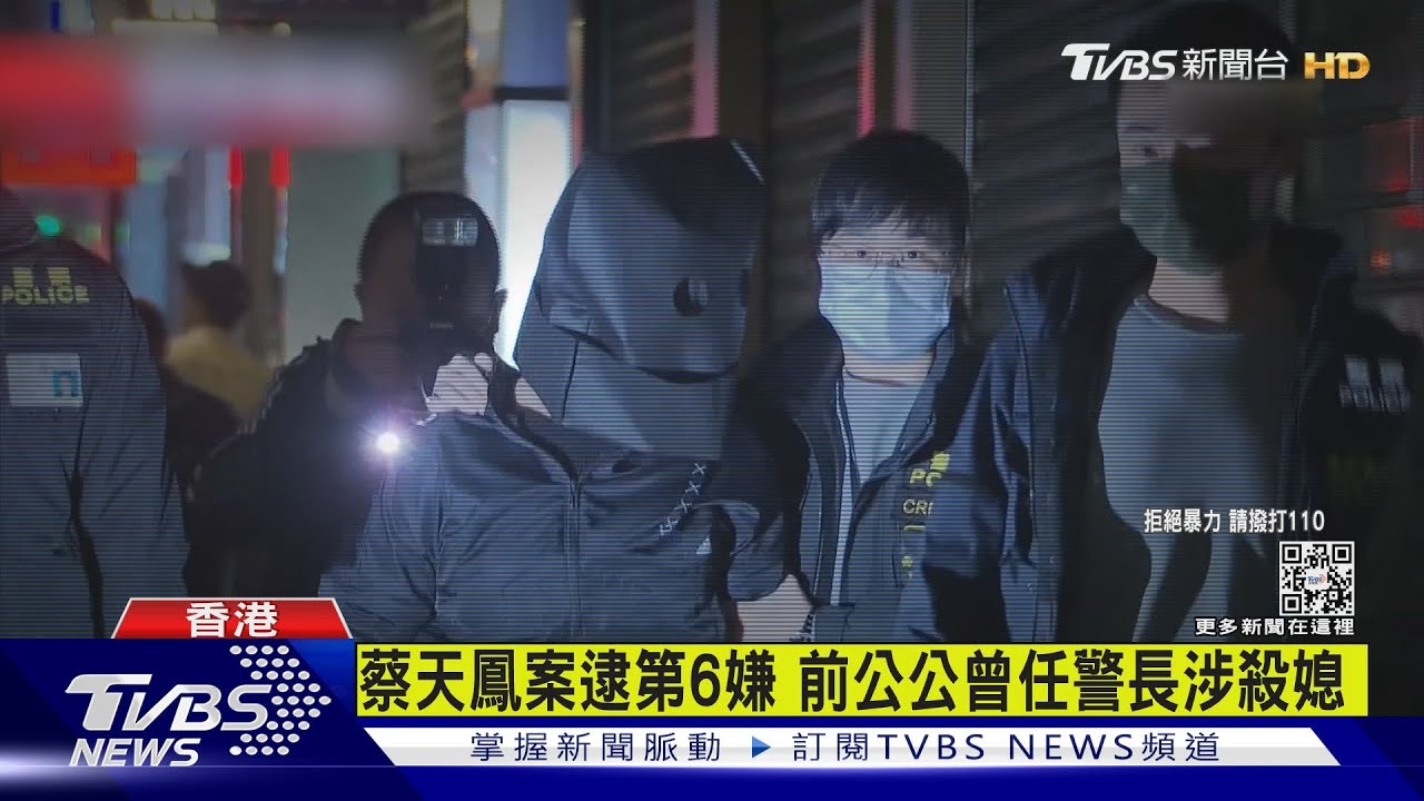 蔡天鳳命案!第6名嫌犯落網 前夫友涉助兇手逃離香港