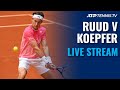 Casper Ruud v Dominik Koepfer live stream | 2021 Geneva Open