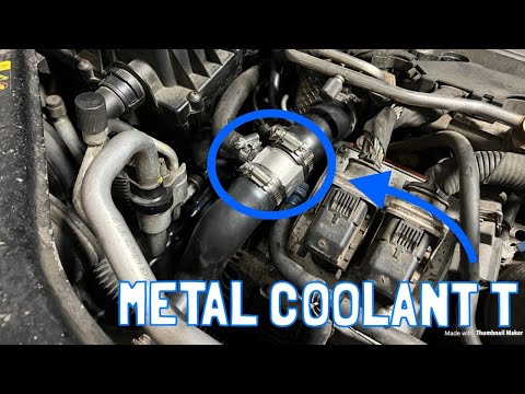 Metal Coolant T Install on My Saab 9-3! A MUST to Extend the Life of Your Car