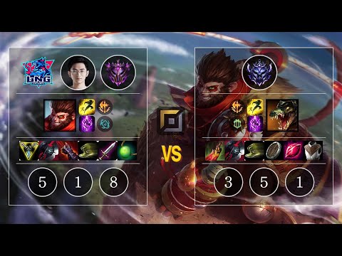 LNG Flandre Wukong vs Renekton Top - KR Master Patch 10.11