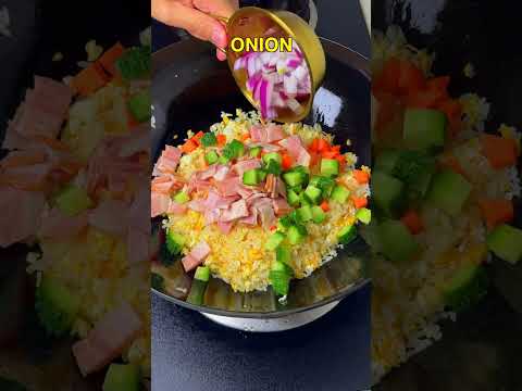 Hot Dogs With Fried Rice And Tomatoes