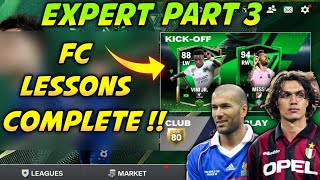 HOW TO COMPLETE FC LESSONS PLAY KICK OFF EXPERT INTERMEDIATE LEAGUE UNLOCK IN EA FC FIFA MOBILE 24